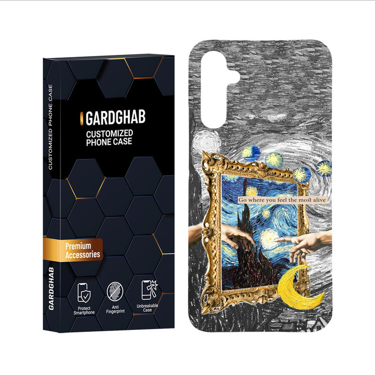 کاور گارد قاب مدل هنری مناسب برای گوشی موبایل سامسونگ Galaxy A34