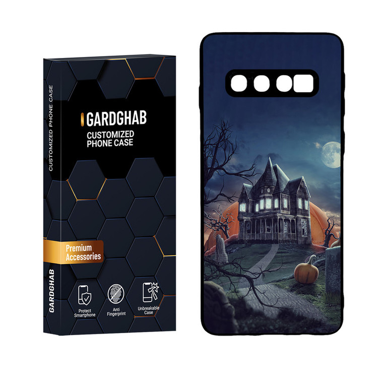 کاور گارد قاب مدل پشت گلس هنری مناسب برای گوشی موبایل سامسونگ Galaxy S10