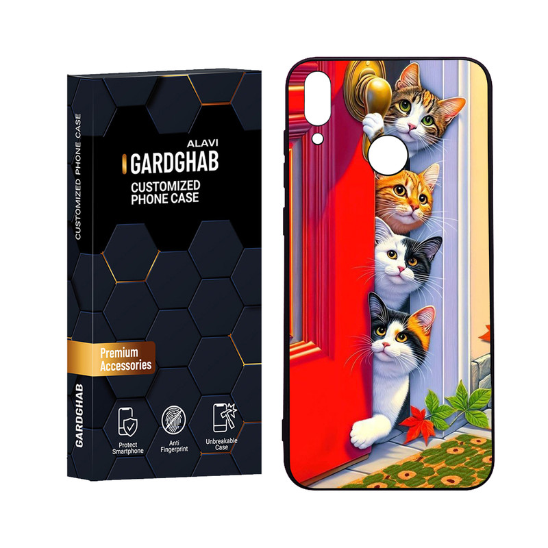 کاور گارد قاب علوی مدل Glass مناسب برای گوشی موبایل آنر 8C