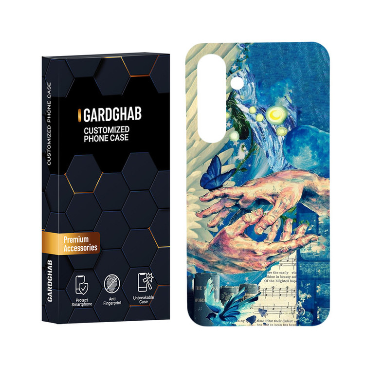 کاور گارد قاب مدل هنری مناسب برای گوشی موبایل سامسونگ Galaxy S24 Plus