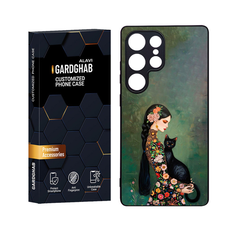 کاور گارد قاب علوی مدل Glass مناسب برای گوشی موبایل سامسونگ Galaxy S25 Ultra