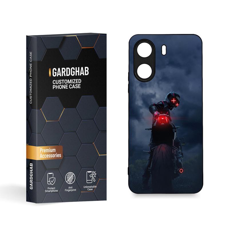 کاور گارد قاب مدل پسرانه مناسب برای گوشی موبایل شیائومی Redmi 13C 4G / Poco C65