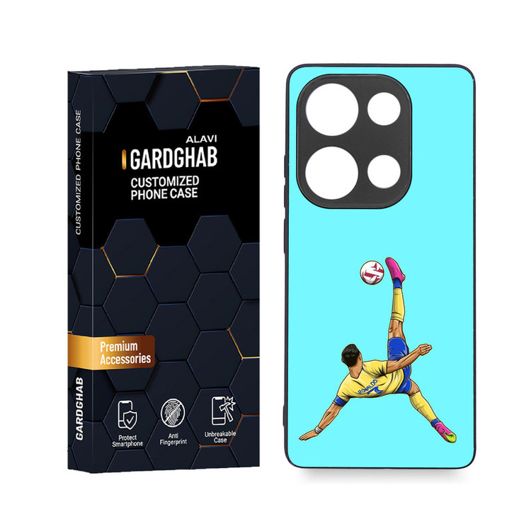 کاور گارد قاب علوی مدل دور ژله ای مناسب برای گوشی موبایل شیائومی Poco M6 Pro 4G