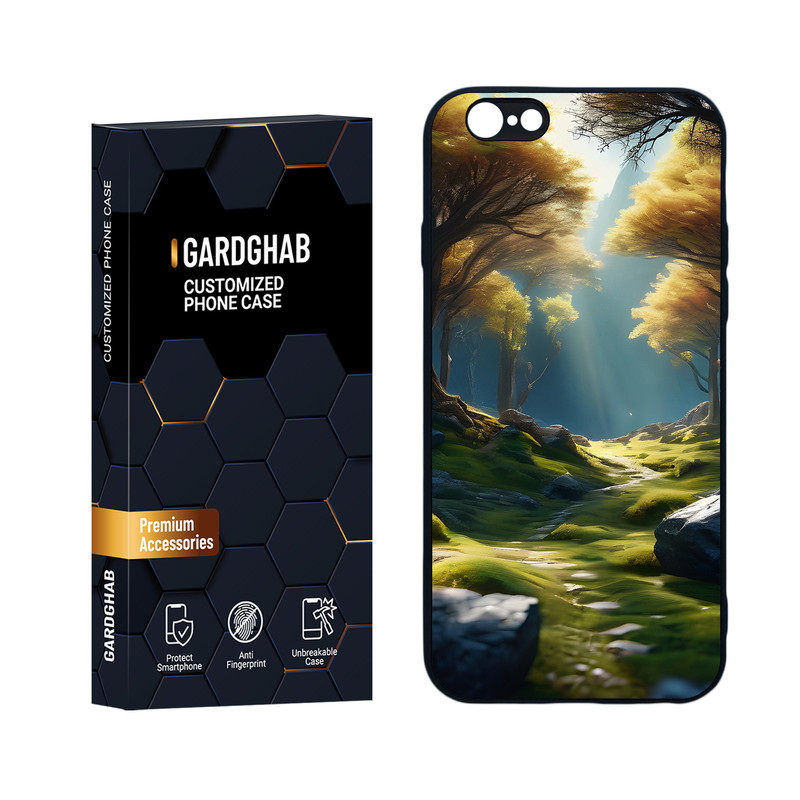 کاور گارد قاب مدل هنری مناسب برای گوشی موبایل اپل iPhone 6 / 6S