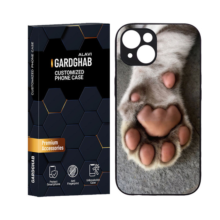 کاور گارد قاب علوی مدل دورژله ای هنری مناسب برای گوشی موبایل اپل iPhone 14