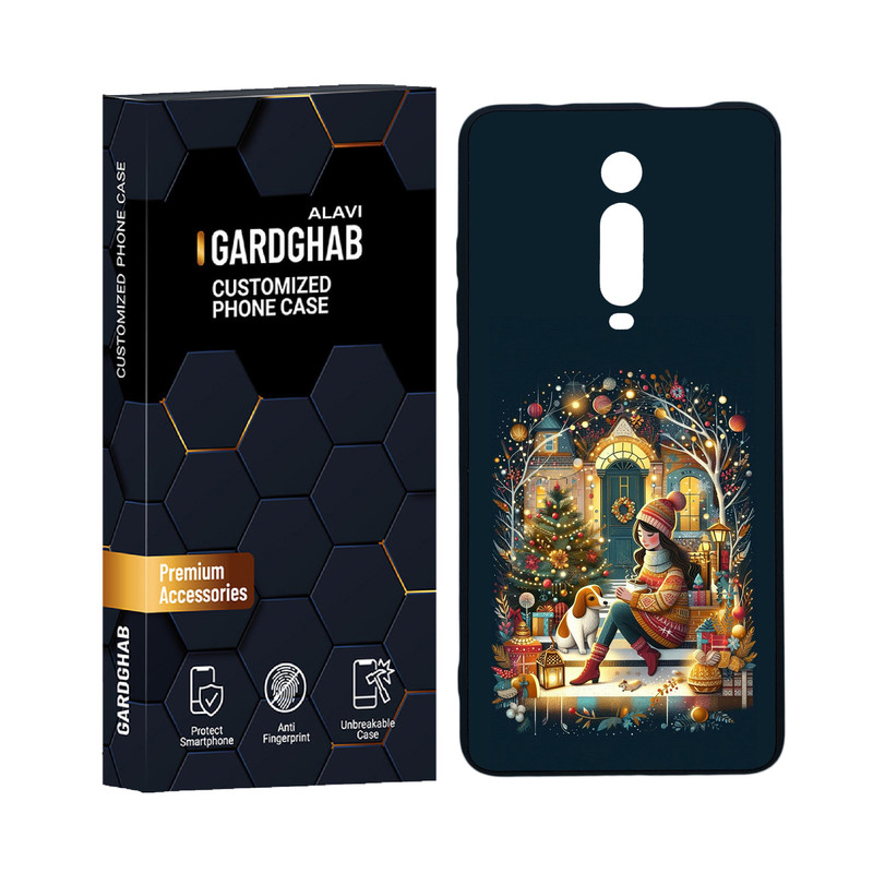 کاور گارد قاب علوی مدل دورژله ای هنری مناسب برای گوشی موبایل شیائومی Redmi K20 Pro