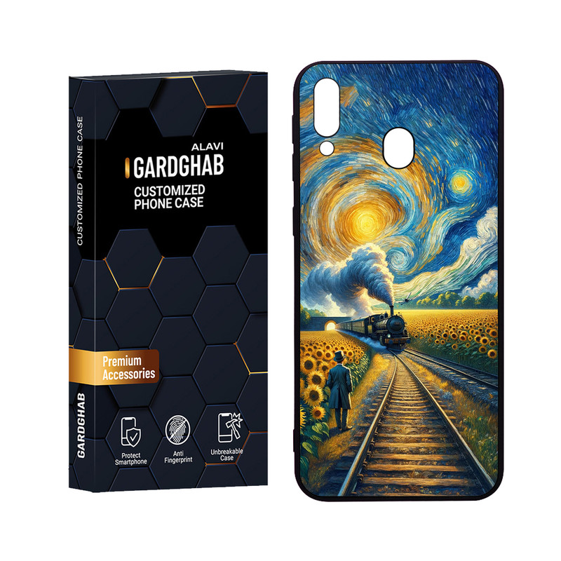 کاور گارد قاب علوی مدل Glass مناسب برای گوشی موبایل سامسونگ Galaxy M20