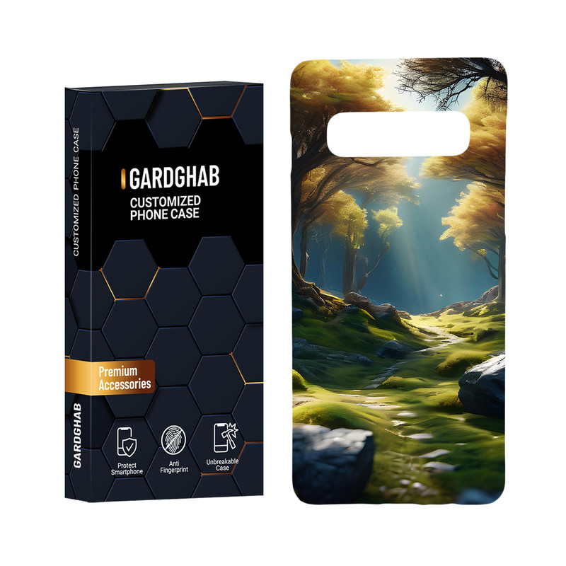 کاور گارد قاب مدل هنری مناسب برای گوشی موبایل سامسونگ Galaxy S10