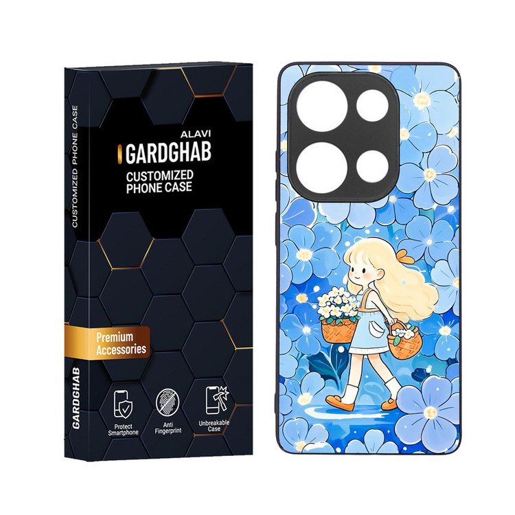 کاور گارد قاب علوی مدل دور ژله ای مناسب برای گوشی موبایل شیائومی Poco M6 Pro 4G