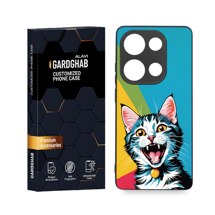 کاور گارد قاب علوی مدل دور ژله ای مناسب برای گوشی موبایل شیائومی Poco M6 Pro 4G