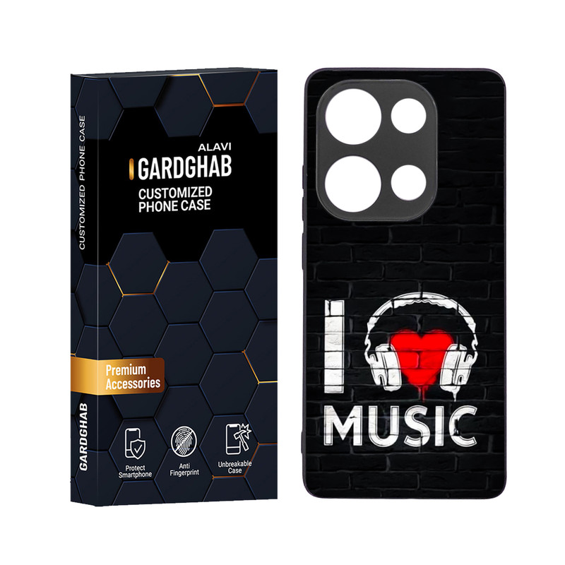 کاور گارد قاب علوی مدل دور ژله ای مناسب برای گوشی موبایل شیائومی Poco M6 Pro 4G