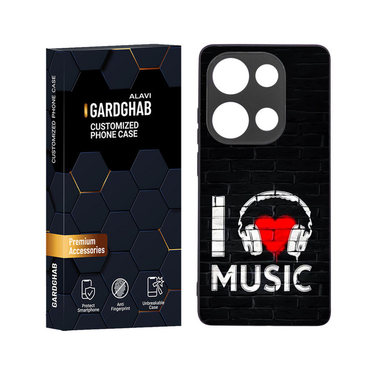 کاور گارد قاب علوی مدل دور ژله ای مناسب برای گوشی موبایل شیائومی Poco M6 Pro 4G