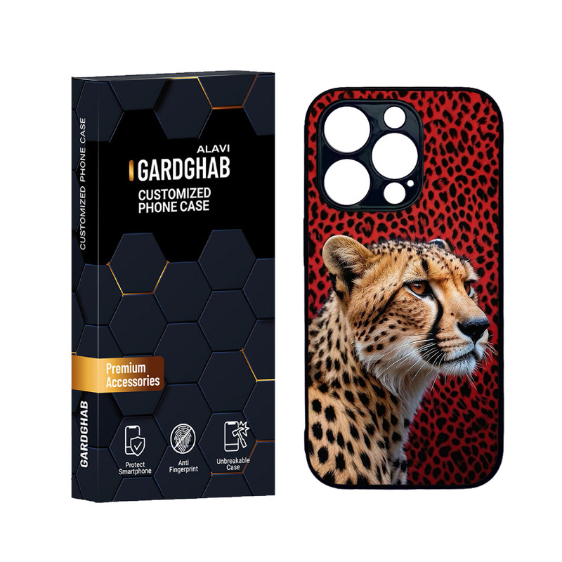 کاور گارد قاب علوی مدل دورژله ای حیوانات مناسب برای گوشی موبایل اپل iPhone 14 Pro Max