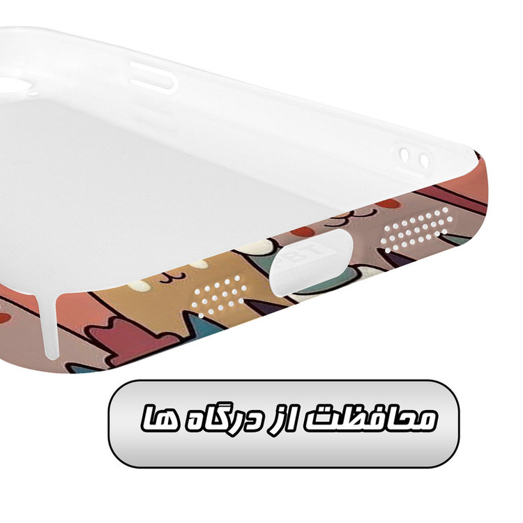 کاور گاردقاب مدل فانتزی مناسب برای گوشی موبایل اپل iPhone15 plus