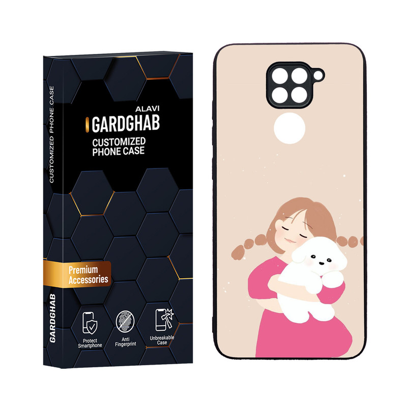 کاور گارد قاب مدل دورژله ای دخترانه مناسب برای گوشی موبایل شیائومی Redmi Note 9