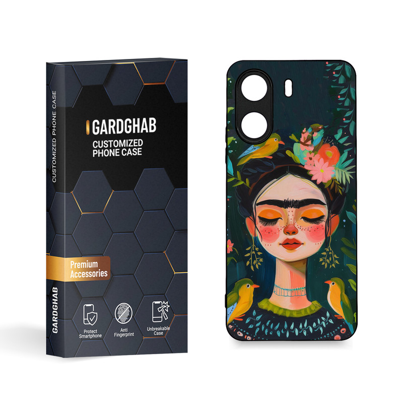 کاور گارد قاب مدل دخترانه مناسب برای گوشی موبایل شیائومی Redmi 13C 4G / Poco C65
