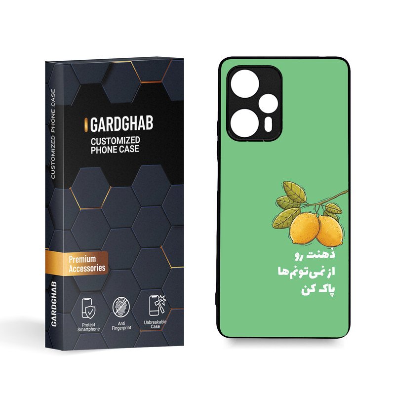 کاور گارد قاب مدل تکست مناسب برای گوشی موبایل شیائومی Redmi note 12 Turbo/Poco F5