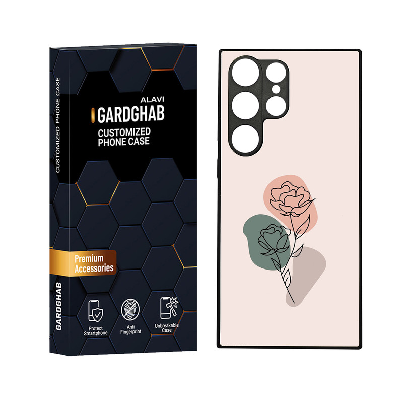کاور گارد قاب علوی مدل دورژله ای مناسب برای گوشی موبایل سامسونگ Galaxy S23 Ultra