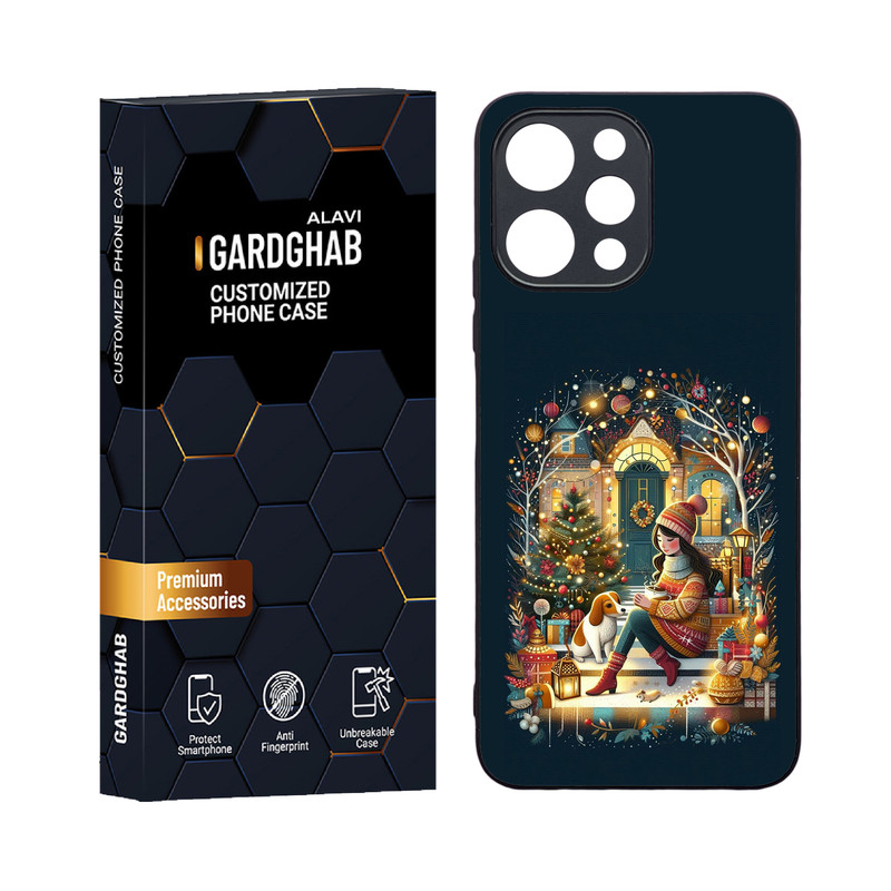 کاور گارد قاب علوی مدل دورژله ای هنری مناسب برای گوشی موبایل شیائومی Poco M6 pro 5G