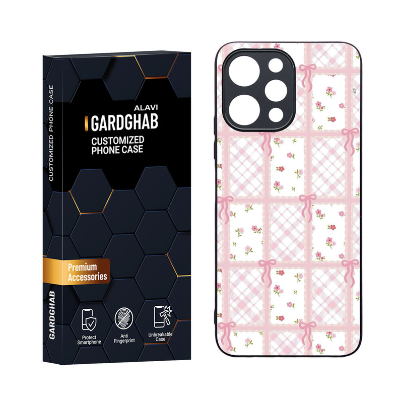 کاور گارد قاب مدل دورژله ای دخترانه مناسب برای گوشی موبایل شیائومی Redmi 12 4G / 5G