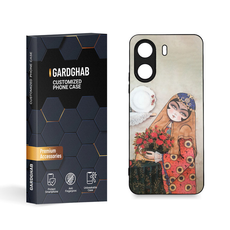 کاور گارد قاب مدل دخترانه مناسب برای گوشی موبایل شیائومی Redmi 13C 4G / Poco C65