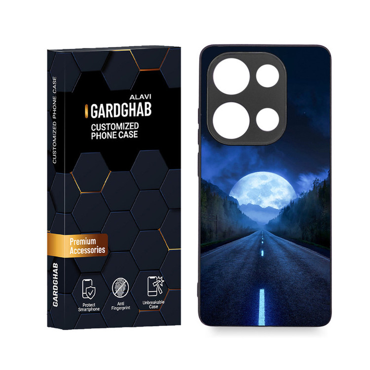 کاور گارد قاب علوی مدل دور ژله ای مناسب برای گوشی موبایل شیائومی Poco M6 Pro 4G