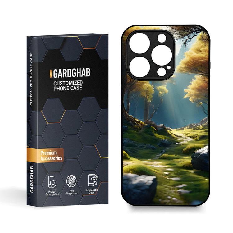 کاور گارد قاب مدل هنری مناسب برای گوشی موبایل اپل iPhone 15 Pro