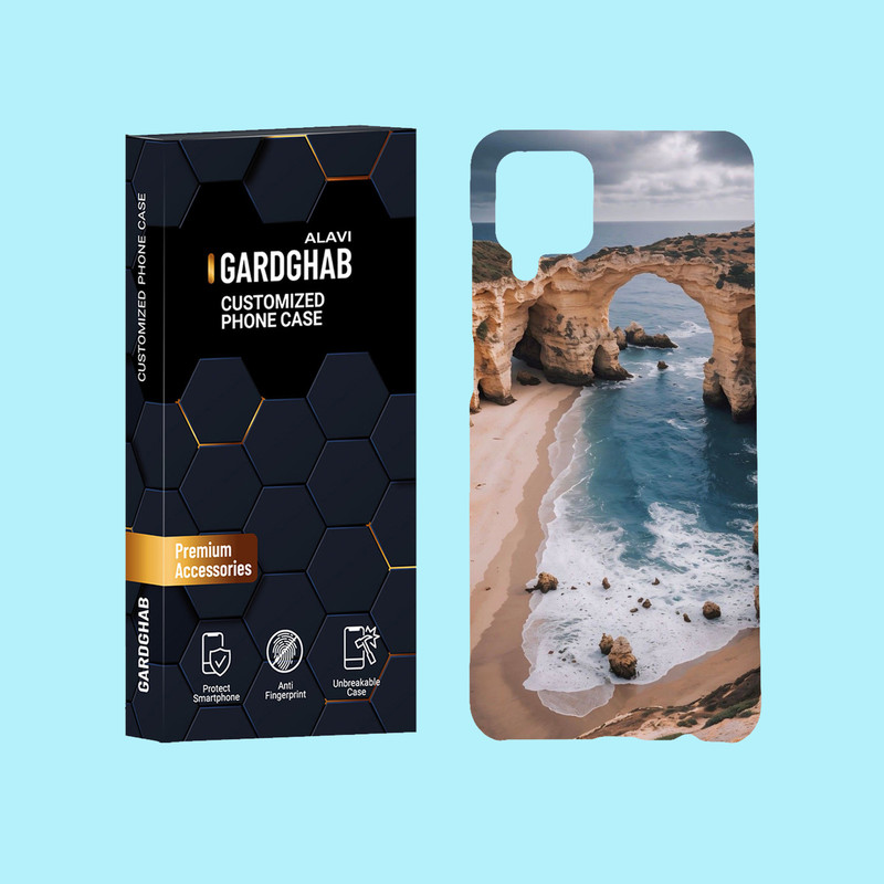 کاور گارد قاب علوی مدل منظره و طبیعت مناسب برای گوشی موبایل سامسونگ Galaxy A12