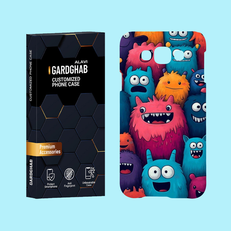 کاور گارد قاب علوی مدل کارتنی و انیمه مناسب برای گوشی موبایل سامسونگ Galaxy E7 2015