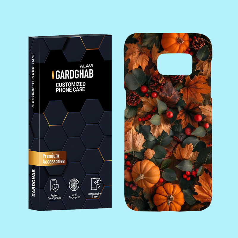 کاور گارد قاب علوی مدل هنری مناسب برای گوشی موبایل سامسونگ Galaxy S7
