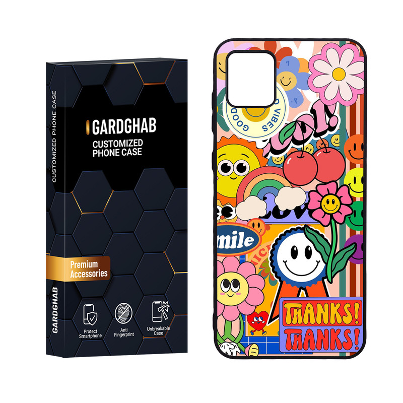 کاور گارد قاب مدل دورژله ای فانتزی مناسب برای گوشی موبایل سامسونگ Galaxy A04 4G