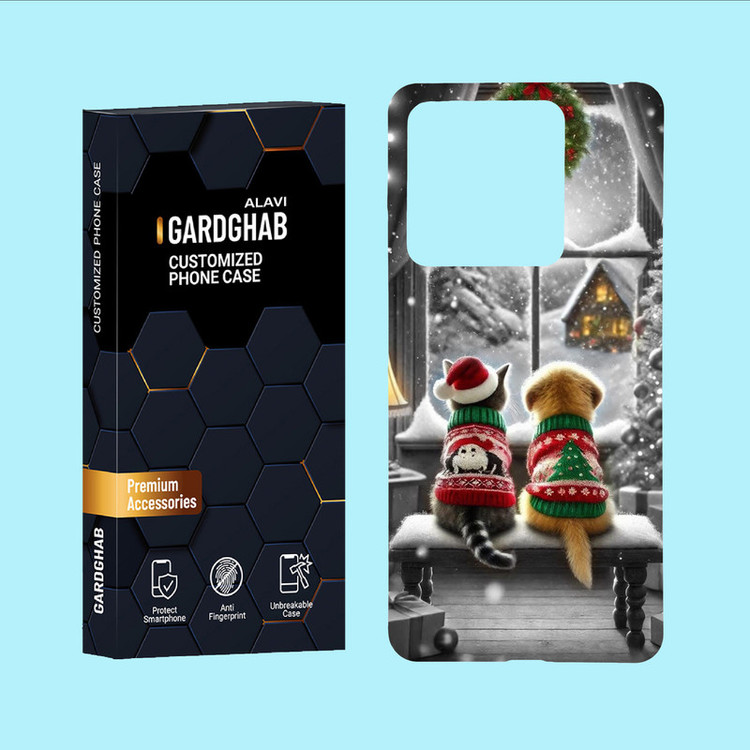 کاور گارد قاب علوی مدل هنری مناسب برای گوشی موبایل شیائومی Redmi Note 13 5G