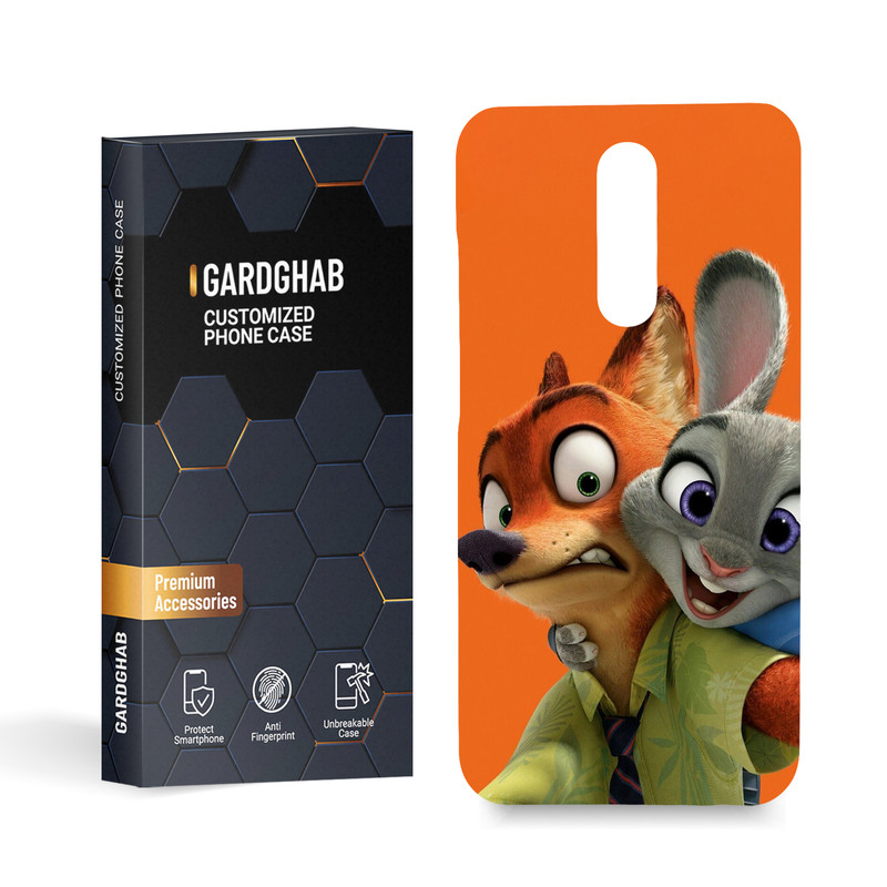 کاور گارد قاب مدل زوتوپیا مناسب برای گوشی موبایل شیائومی redmi 8