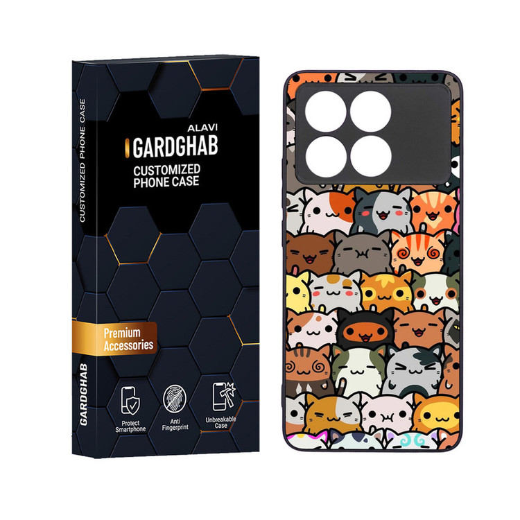 کاور گارد قاب علوی مدل دور ژله ای مناسب برای گوشی موبایل شیائومی Poco X6 Pro