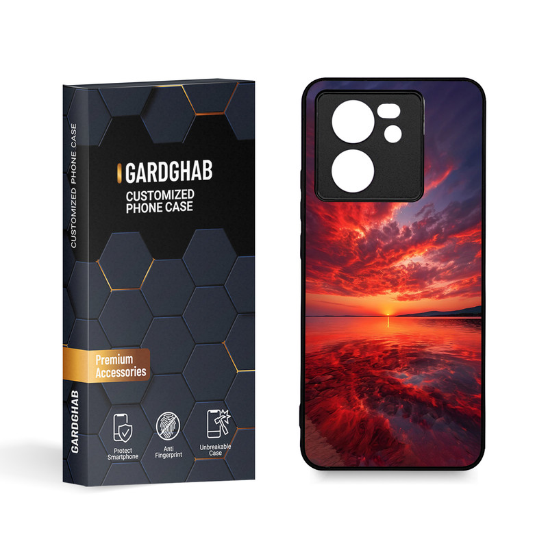 کاور گارد قاب مدل طبیعت مناسب برای گوشی موبایل شیائومی Mi 13T 5G
