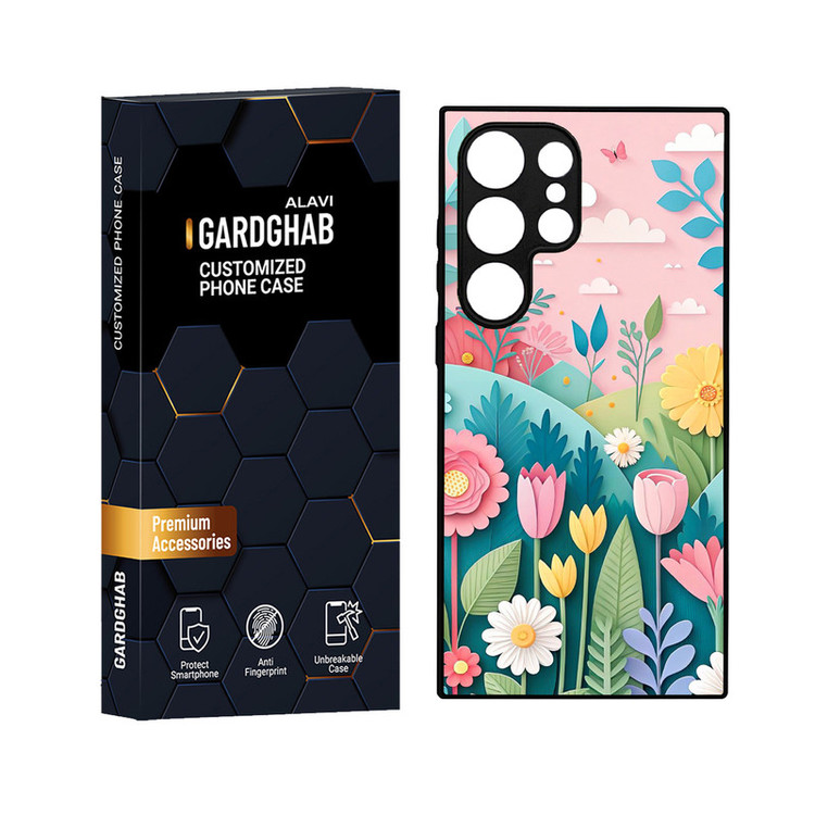کاور گارد قاب علوی مدل دور ژله ای مناسب برای گوشی موبایل سامسونگ Galaxy S24 Ultra
