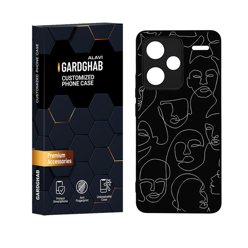 کاور گارد قاب علوی مدل دور ژله ای مناسب برای گوشی موبایل شیائومی Redmi Note 13 Pro Plus 5G