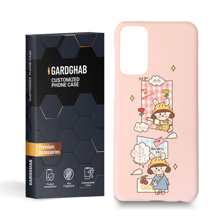 کاور گارد قاب مدل دخترانه مناسب برای گوشی موبایل سامسونگ Galaxy M23 / F23
