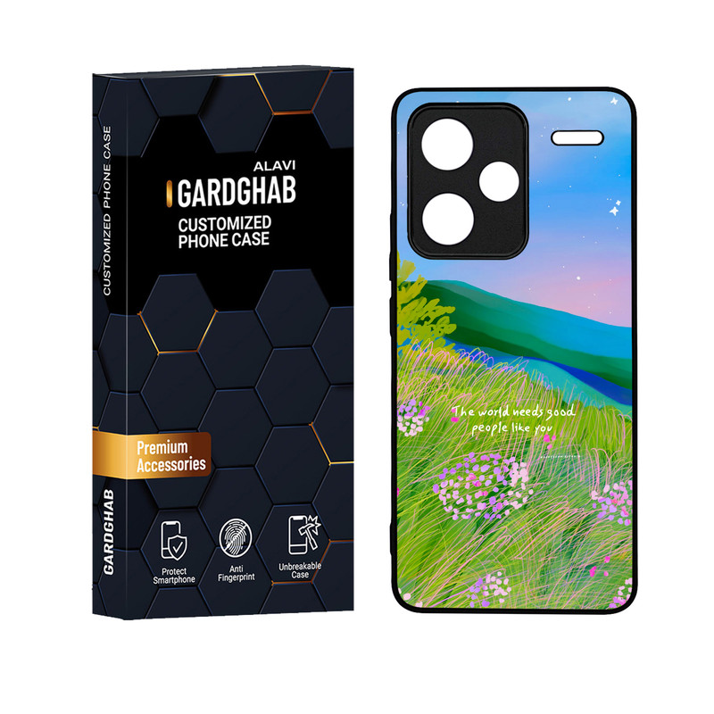 کاور گارد قاب علوی مدل دور ژله ای مناسب برای گوشی موبایل شیائومی Redmi Note 13 Pro Plus 5G