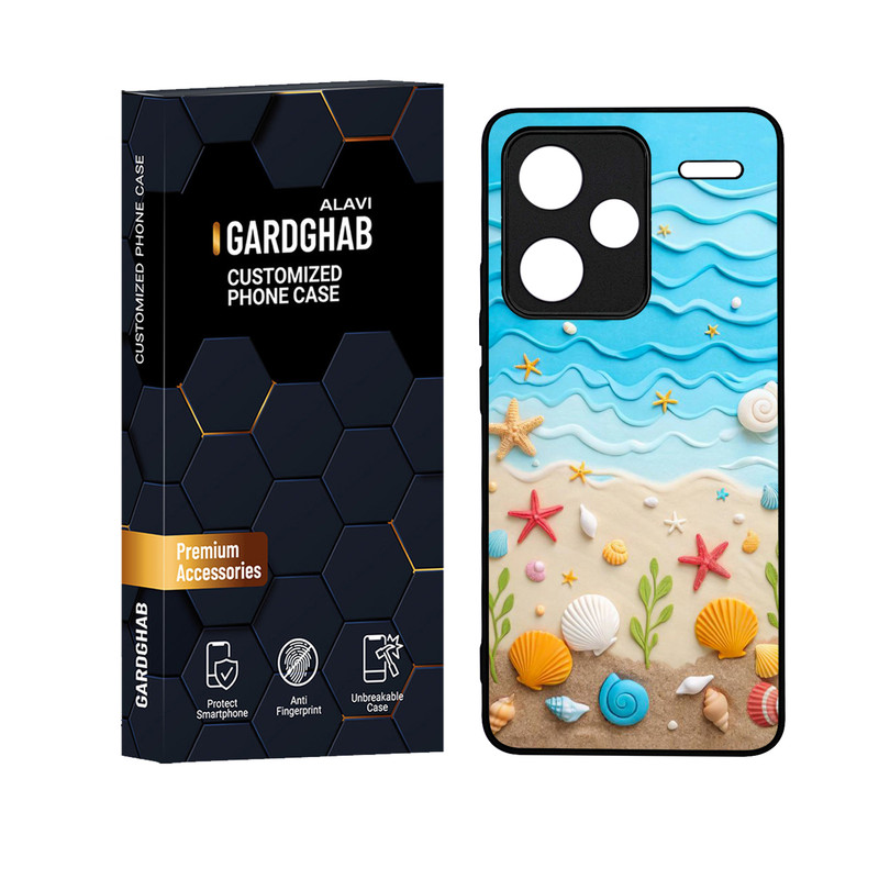کاور گارد قاب علوی مدل دور ژله ای مناسب برای گوشی موبایل شیائومی Redmi Note 13 Pro Plus 5G