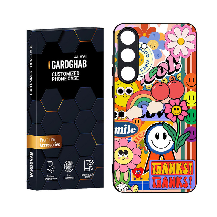 کاور گارد قاب علوی مدل Glass مناسب برای گوشی موبایل سامسونگ Galaxy S25 Plus