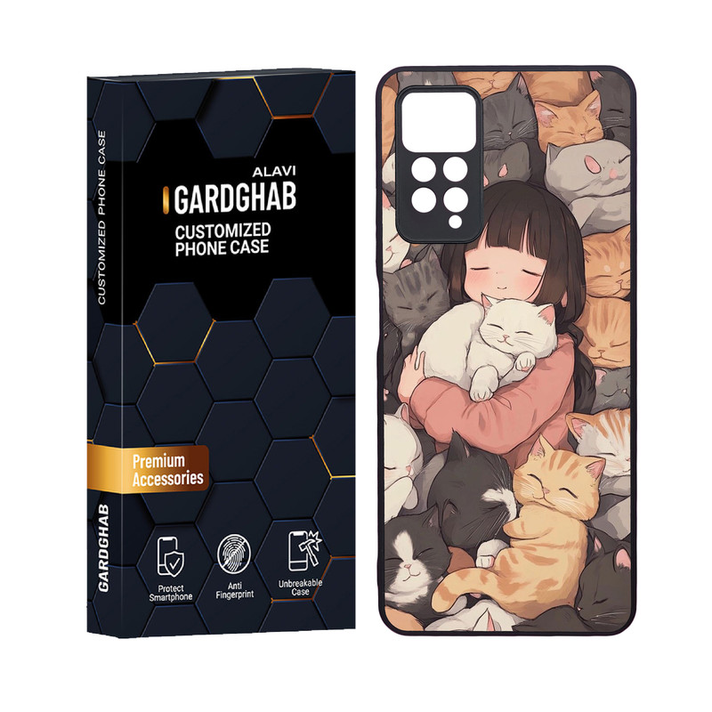 کاور گارد قاب علوی مدل دورژله ای فانتزی مناسب برای گوشی موبایل شیائومی Redmi Note 12 Pro 4G