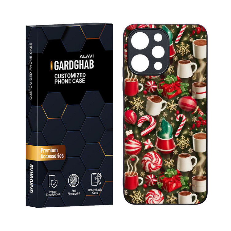 کاور گارد قاب علوی مدل دورژله ای فانتزی مناسب برای گوشی موبایل شیائومی Redmi 12 4G / 12 5G