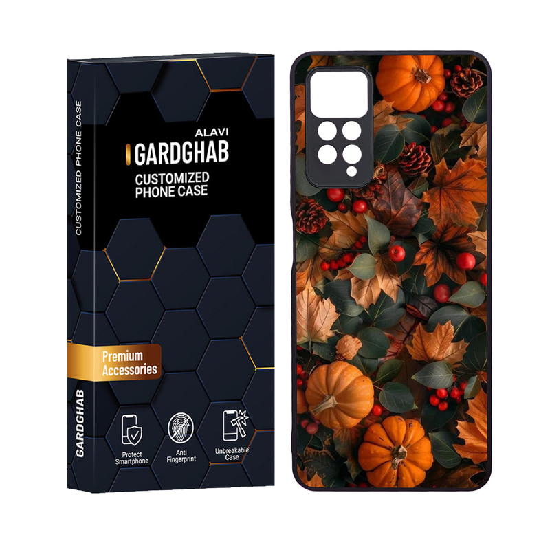 کاور گارد قاب علوی مدل دورژله ای هنری مناسب برای گوشی موبایل شیائومی Redmi Note 12 Pro 4G