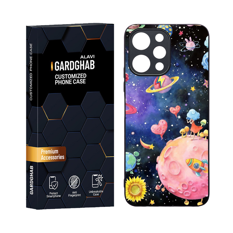 کاور گارد قاب علوی مدل دورژله ای فانتزی مناسب برای گوشی موبایل شیائومی Poco M6 pro 5G