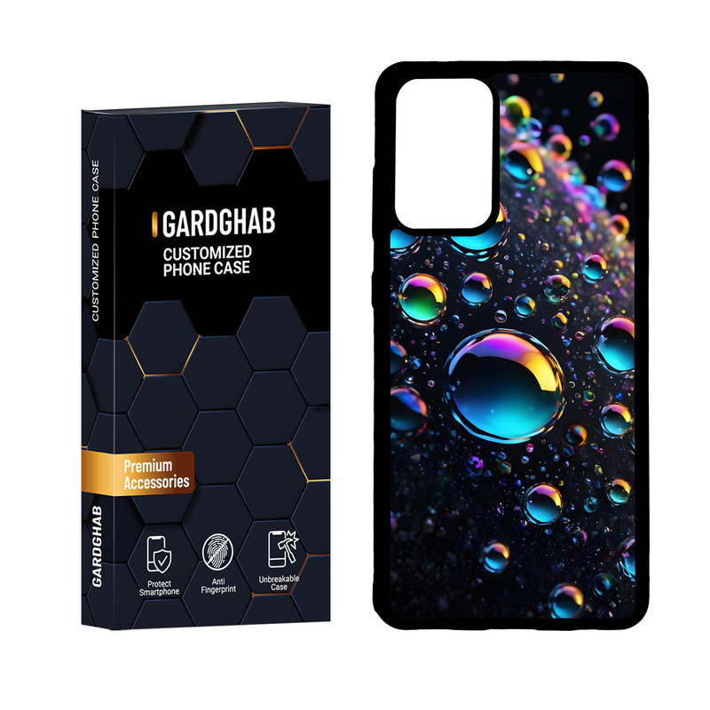 کاور گارد قاب مدل پشت گلس ساده مناسب برای گوشی موبایل سامسونگ Galaxy A72