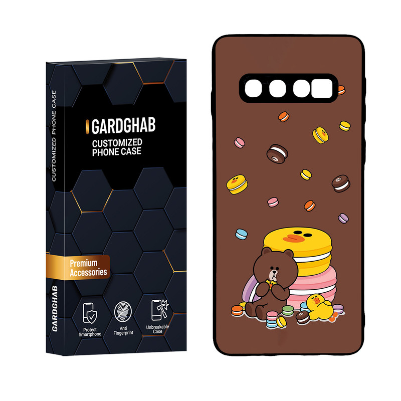 کاور گارد قاب مدل پشت گلس فانتزی مناسب برای گوشی موبایل سامسونگ Galaxy S10