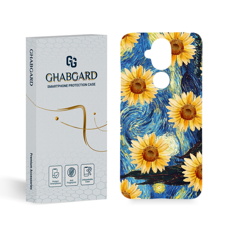 کاور قاب گارد مدل گل مناسب برای گوشی موبایل نوکیا 7.1 Plus