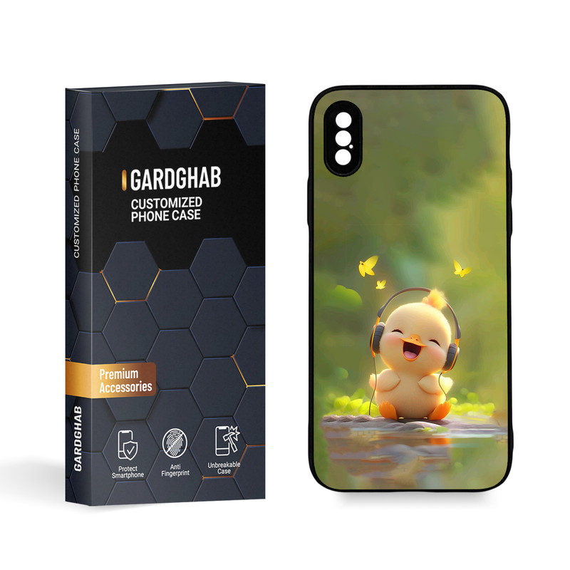 کاور گارد قاب مدل دخترانه مناسب برای گوشی موبایل اپل  iPhone X / XS