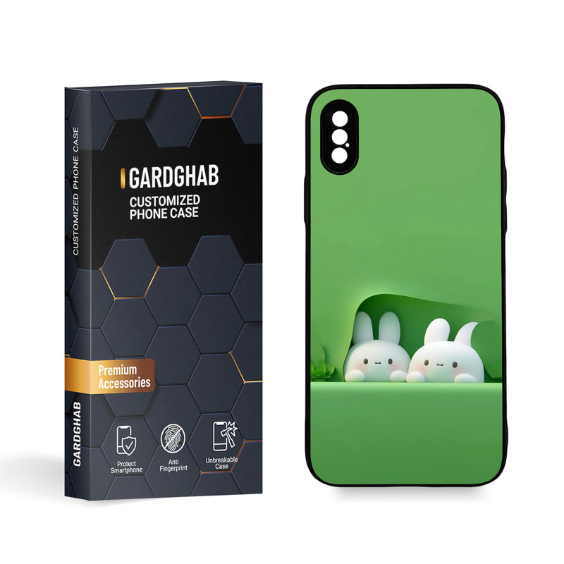 کاور گارد قاب مدل دخترانه مناسب برای گوشی موبایل اپل  iPhone X / XS